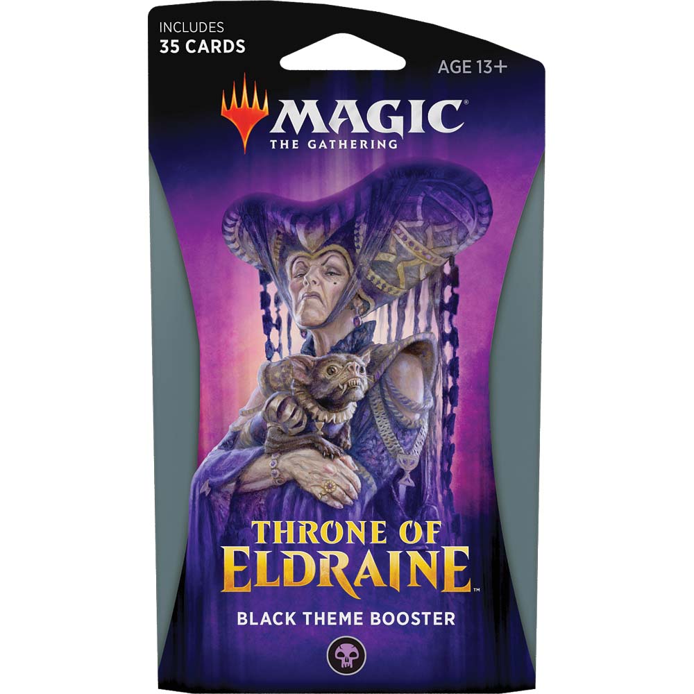 Throne of Eldraine Theme Booster: Black Throne of Eldraine Theme Booster: Black