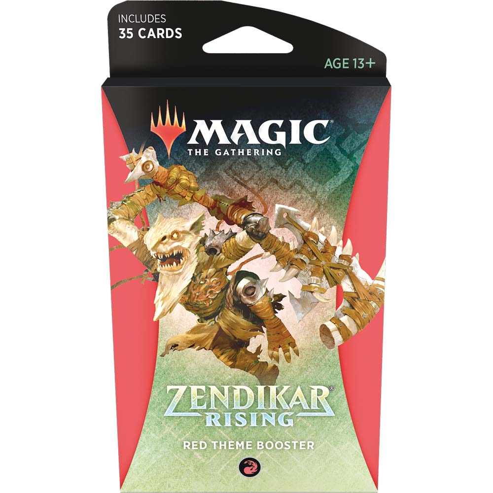 Zendikar Rising Theme Booster: Red Zendikar Rising Theme Booster: Red