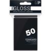 Ultra Pro Standard Deck Protector - PRO-Gloss Black (50st)