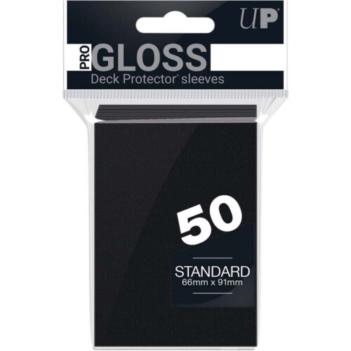 Ultra Pro Standard Deck Protector - PRO-Gloss Black (50st)