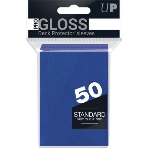 Ultra Pro Standard Deck Protector - PRO-Gloss Blue (50st)