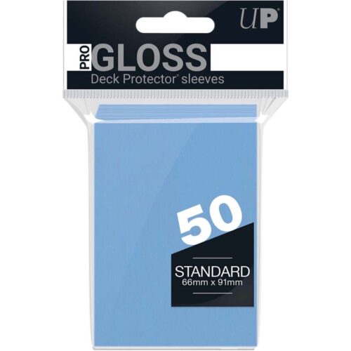 Ultra Pro Standard Deck Protector - PRO-Gloss Light Blue (50st)