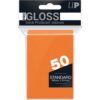 Ultra Pro Standard Deck Protector - PRO-Gloss Orange (50st)