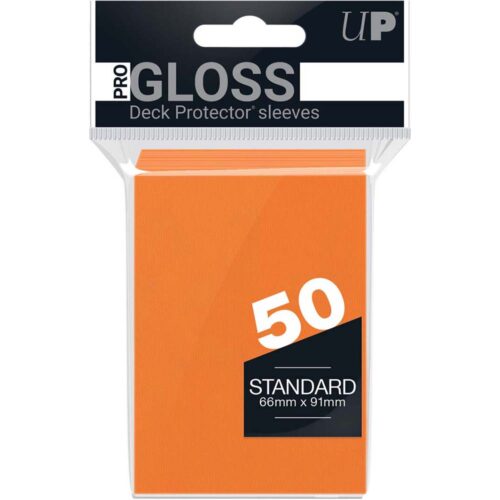 Ultra Pro Standard Deck Protector - PRO-Gloss Orange (50st)