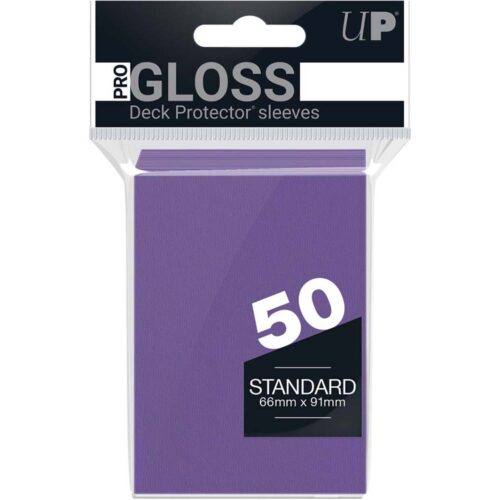 Ultra Pro Standard Deck Protector - PRO-Gloss Purple (50st)
