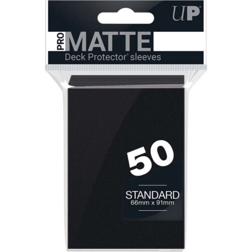 Ultra Pro Standard Deck Protector - PRO-Matte Black (50st)