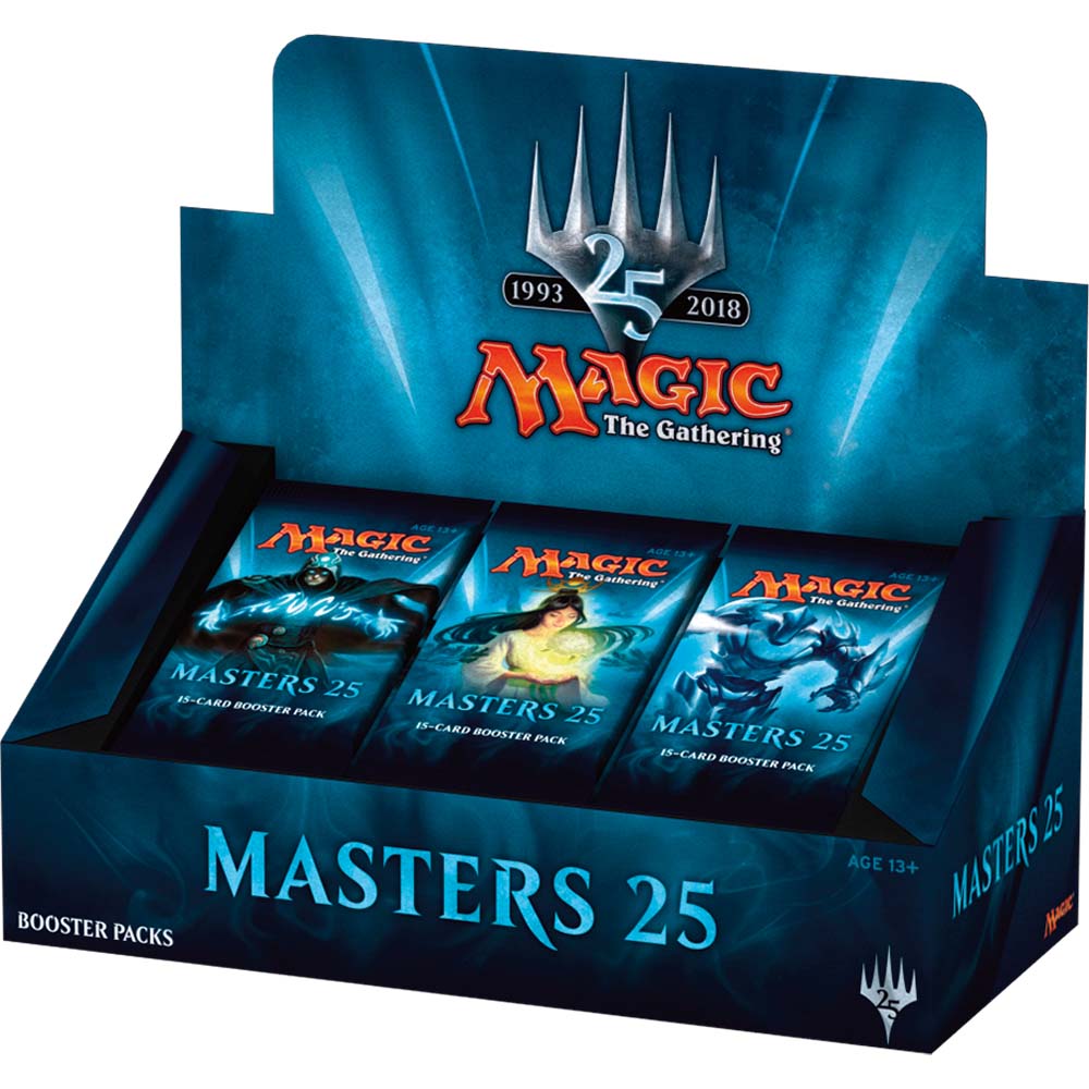 Masters 25 Booster Display Masters 25 Booster Display