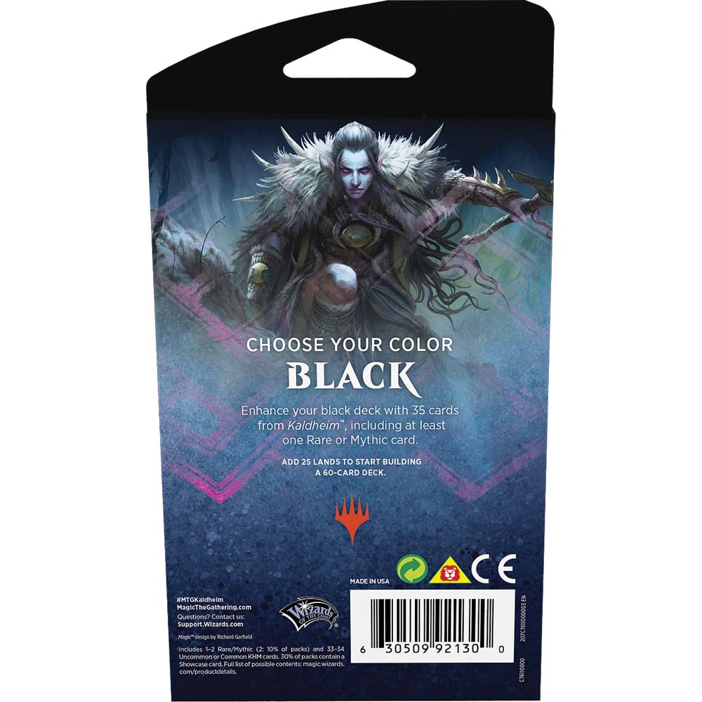 Kaldheim Theme Booster: Black Kaldheim Theme Booster: Black
