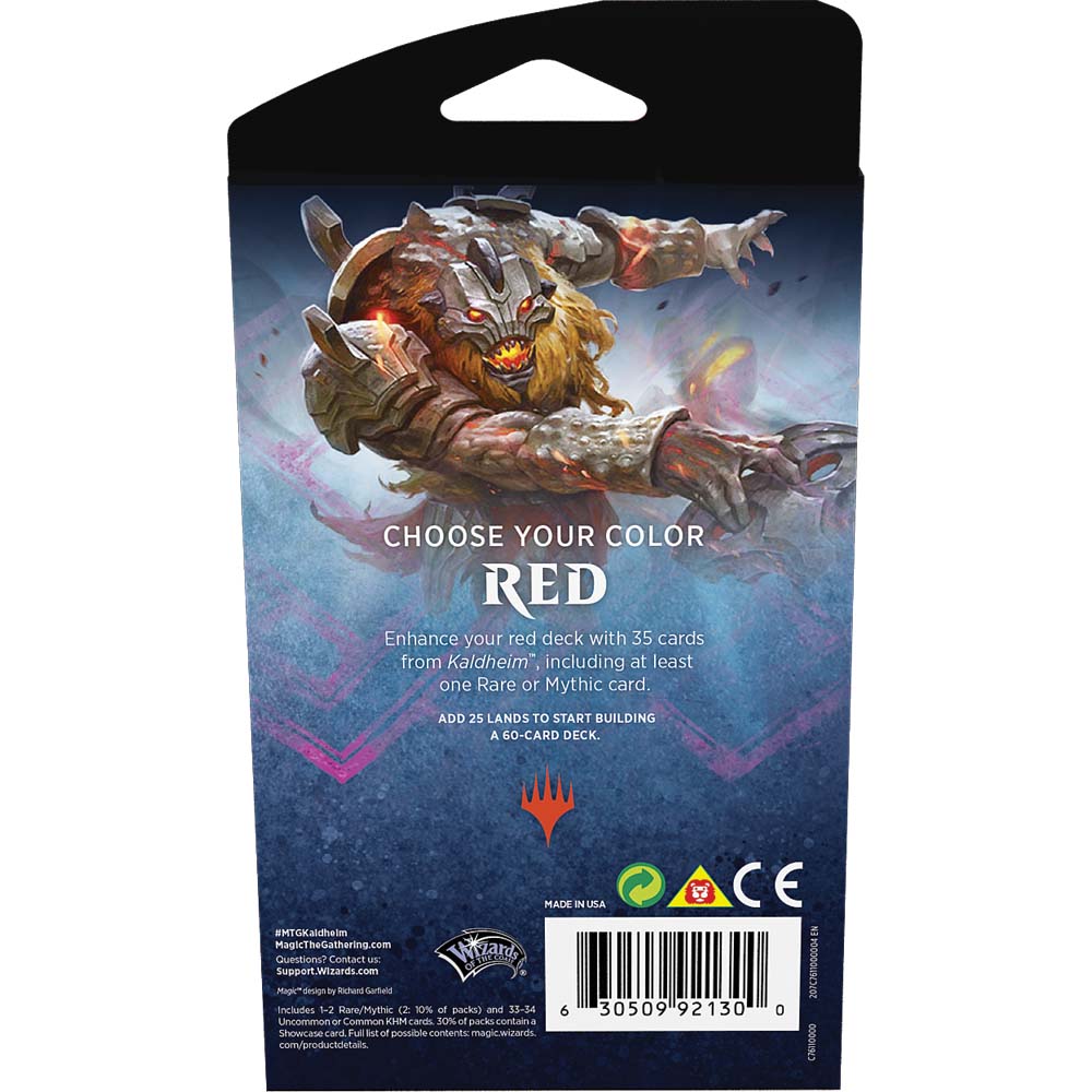 Kaldheim Theme Booster: Red Kaldheim Theme Booster: Red