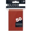 Ultra Pro Standard Deck Protector - PRO-Gloss Red (50st)